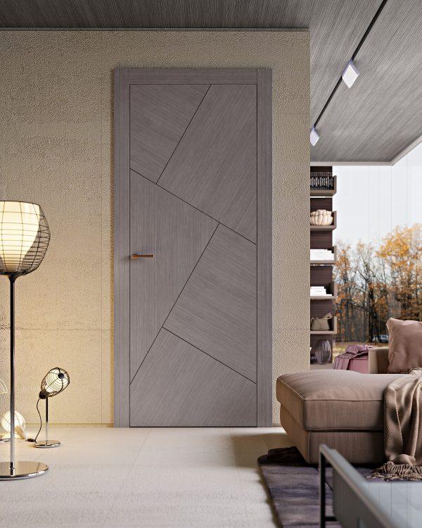 Porta in legno PAIL Intarsio Milano